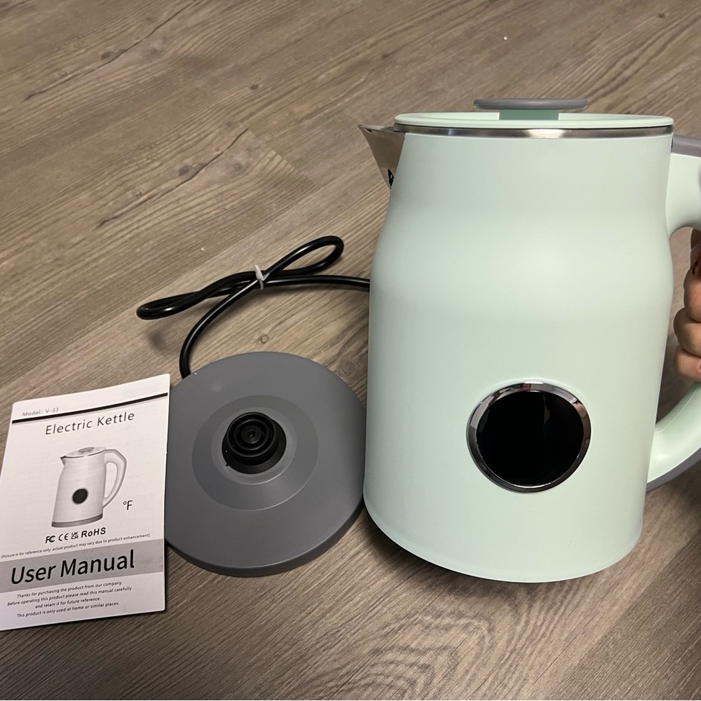 Electric Tea Kettle with Keep Warm 1.2L, LED Digital Display